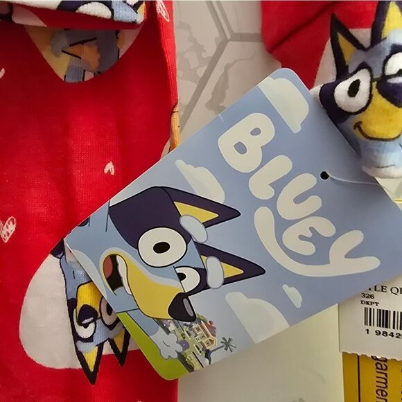 NWT Kids Girl / Boy Spring 2-Piece Bluey & Bingo Pajama Set 100% Cotton - Picture 6 of 9